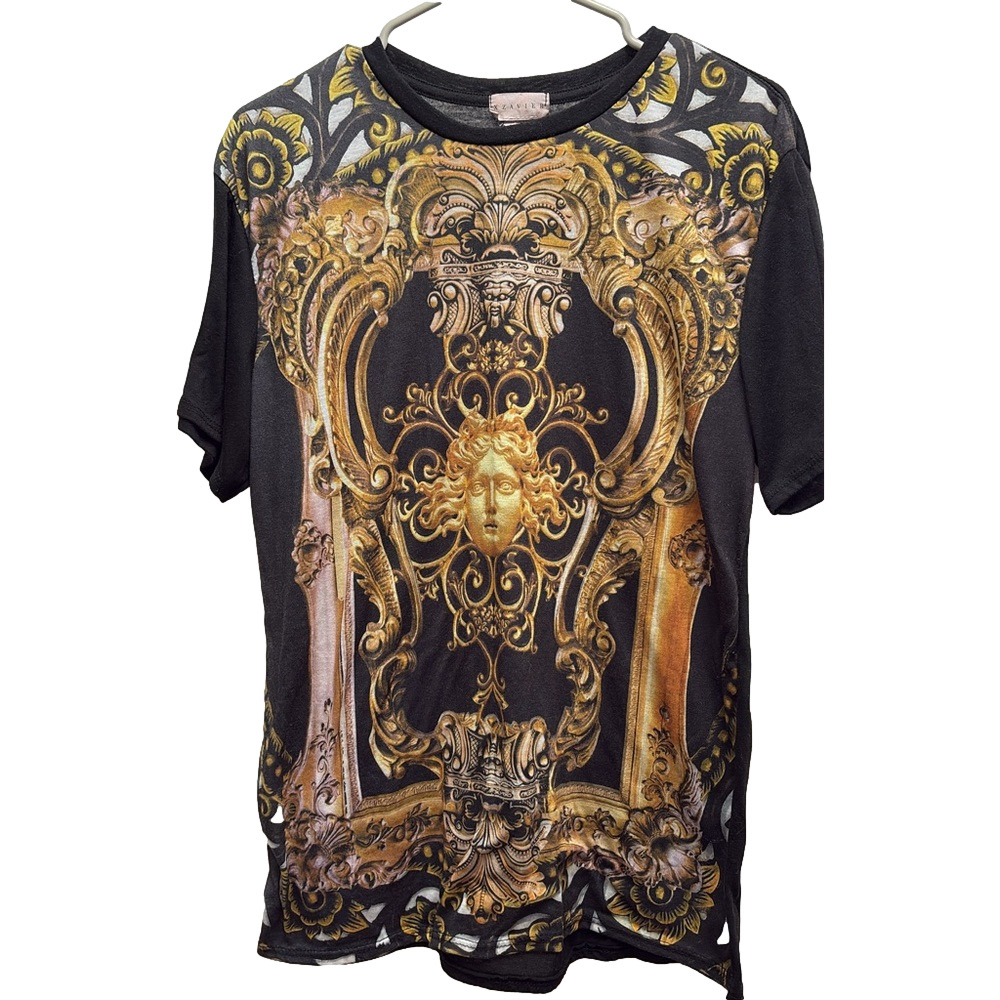 Vintage Xzavier Short Sleeve Shirt Size Large Graphic T-shirt